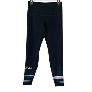 Lilybod X SoulCycle 7/8 Leggings Size Medium Navy